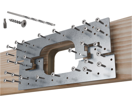 Joist Repair Hole Reinforcer - 2x8