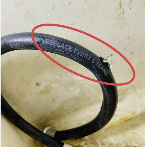 Washing Machine Flood Hose Set (5ft)