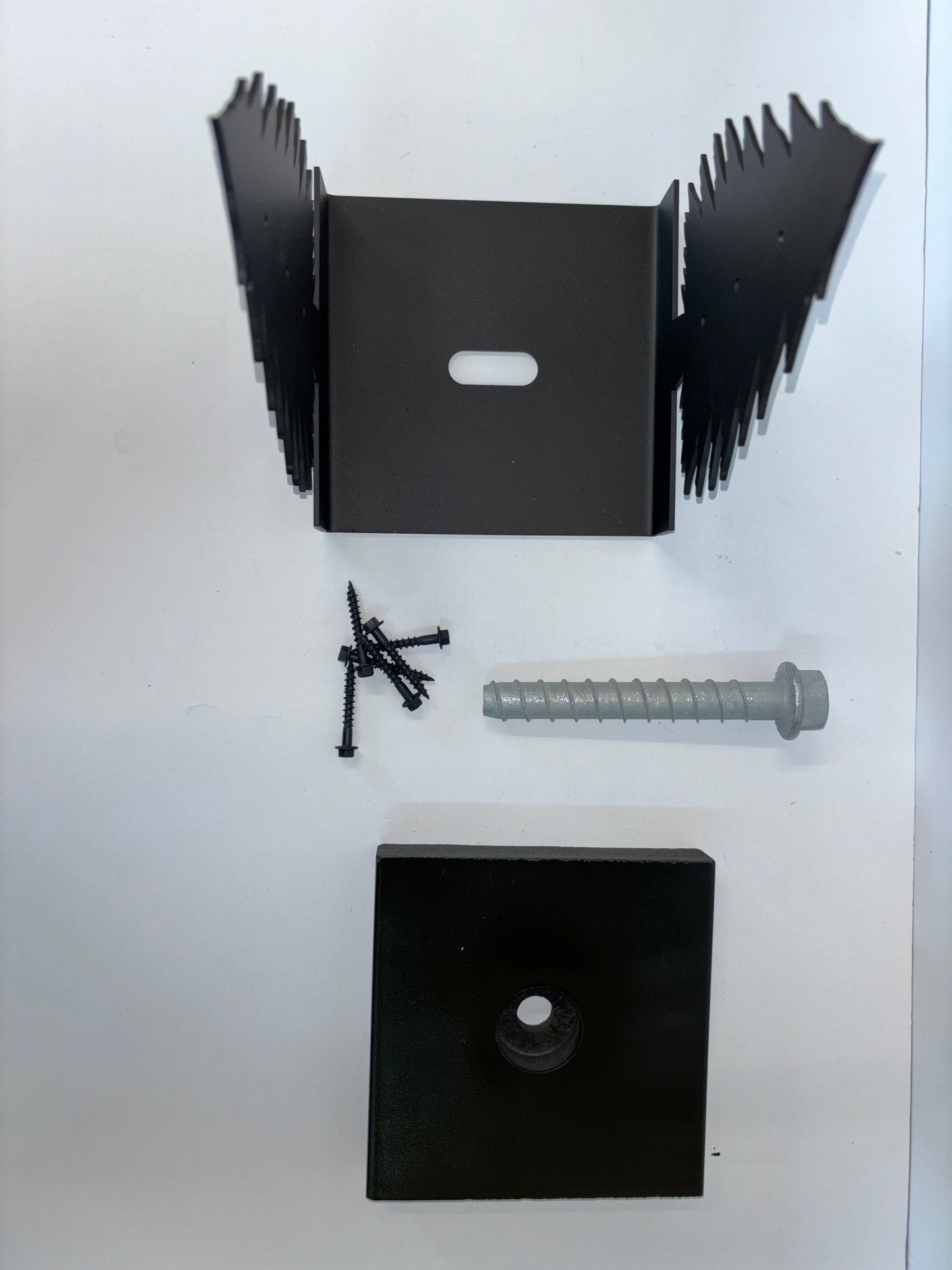 Decorative Silhouette Post Connector - Tree Base