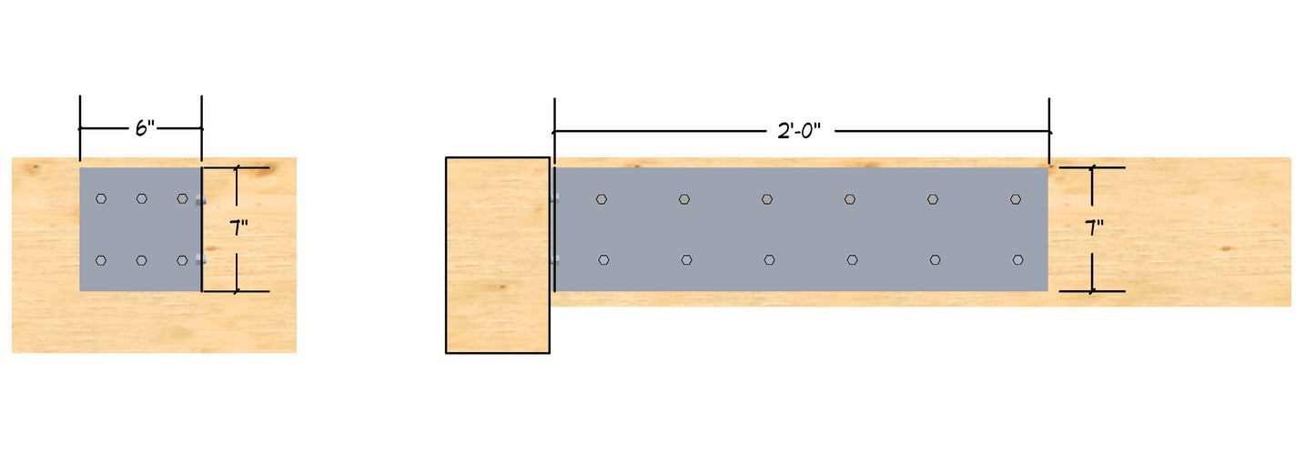 Floor Joist End Support Bracket