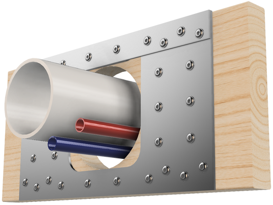 Joist Repair Hole Reinforcer - 2x10