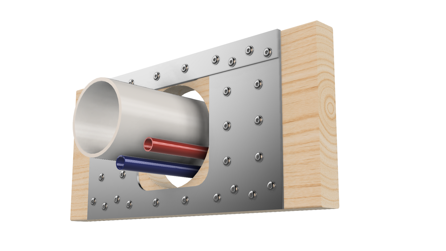 Joist Repair Hole Reinforcer - 2x10