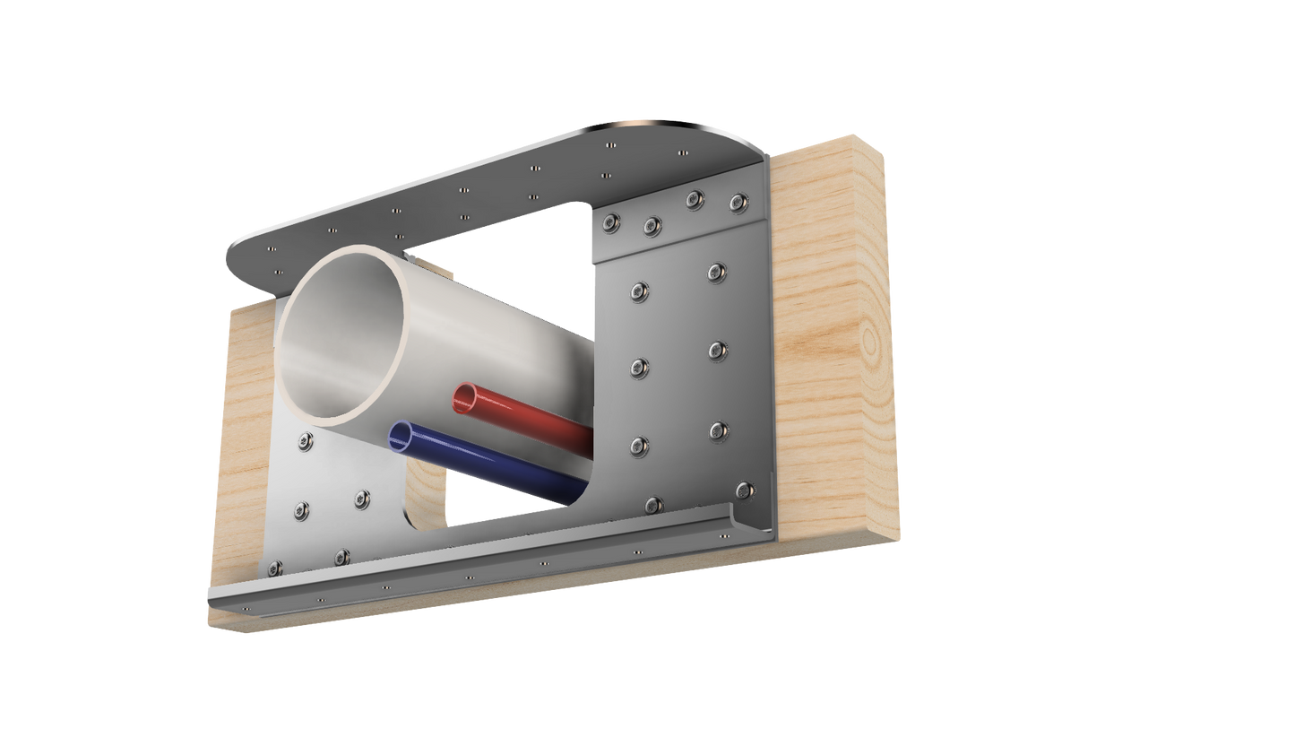 Floor Joist Notch Repair Kit - 2x10
