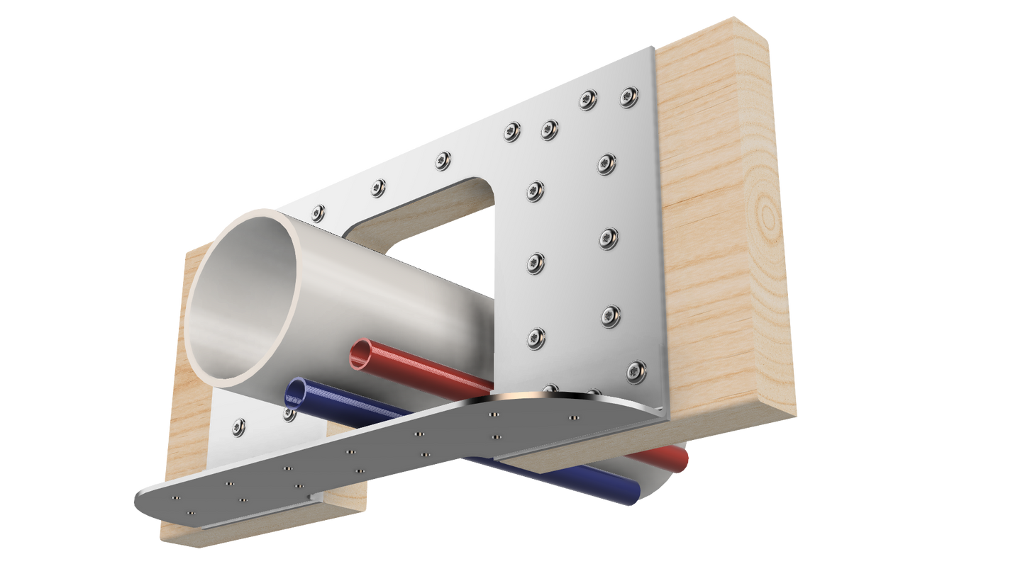 Floor Joist Notch Repair Kit - 2x10