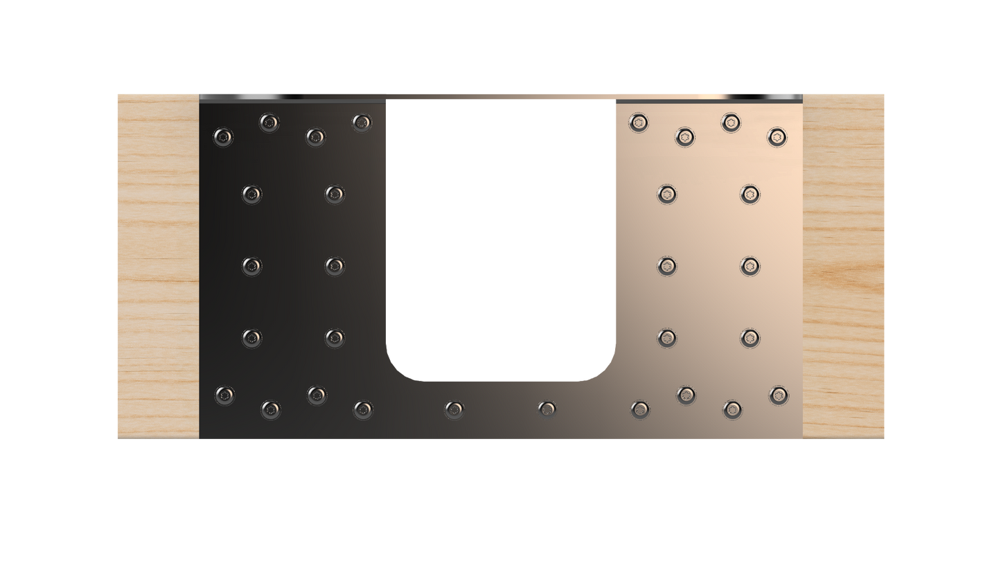 Floor Joist Notch Repair Kit - 2x10