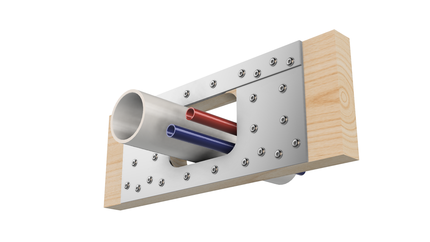 Joist Repair Hole Reinforcer - 2x6