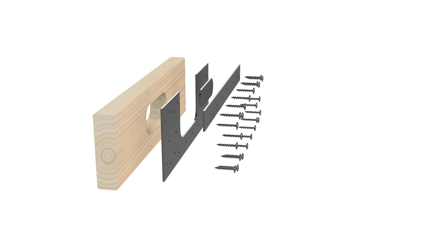 Joist Repair Hole Reinforcer - 2x6