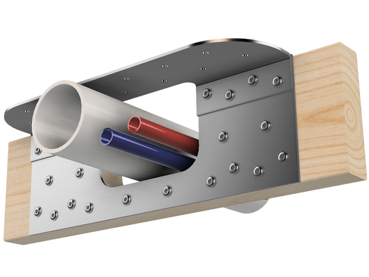 Floor Joist Notch Repair Kit - 2x6