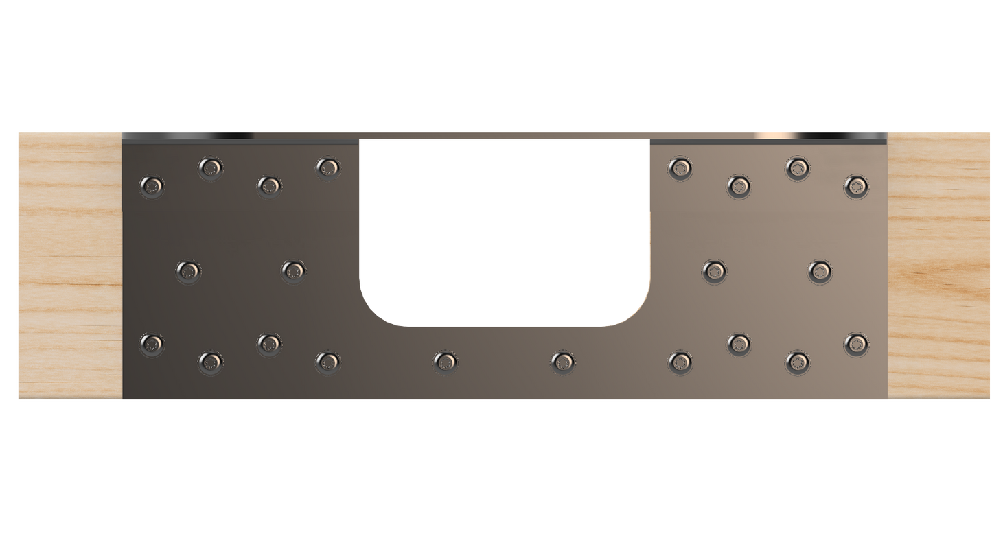 Floor Joist Notch Repair Kit - 2x6