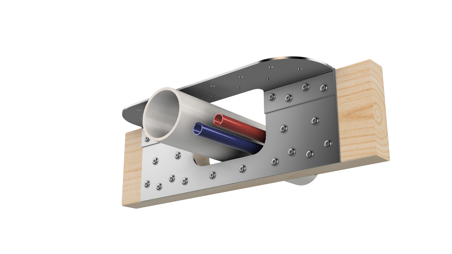 Floor Joist Notch Repair Kit - 2x6