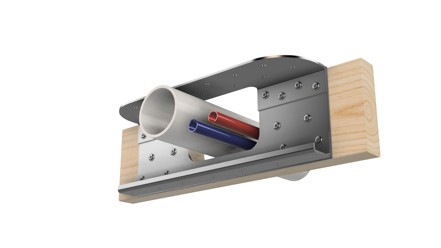 Floor Joist Notch Repair Kit - 2x6