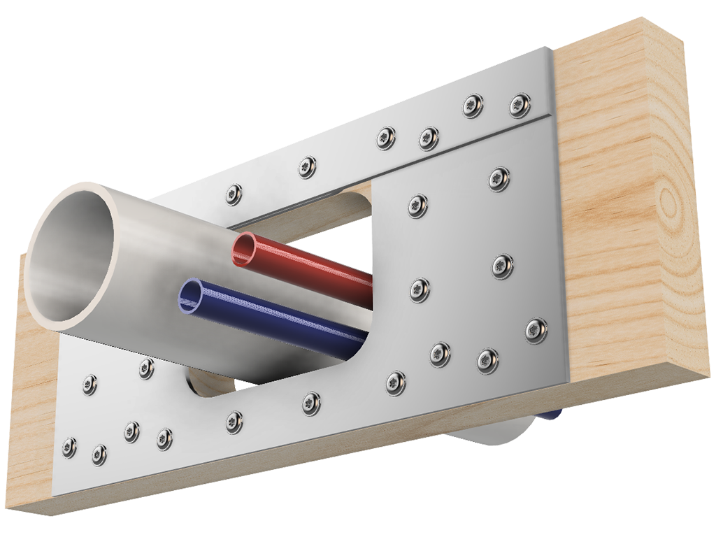 Joist Repair Hole Reinforcer - 2x8