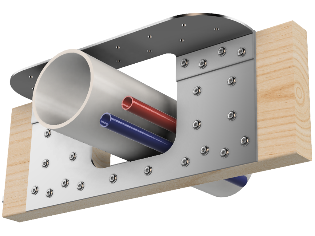Floor Joist Notch Repair Kit - 2x8
