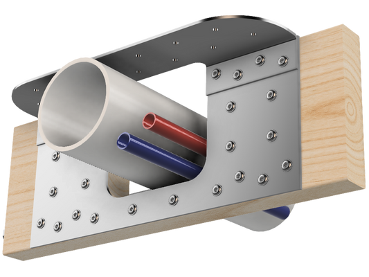 Floor Joist Notch Repair Kit - 2x8