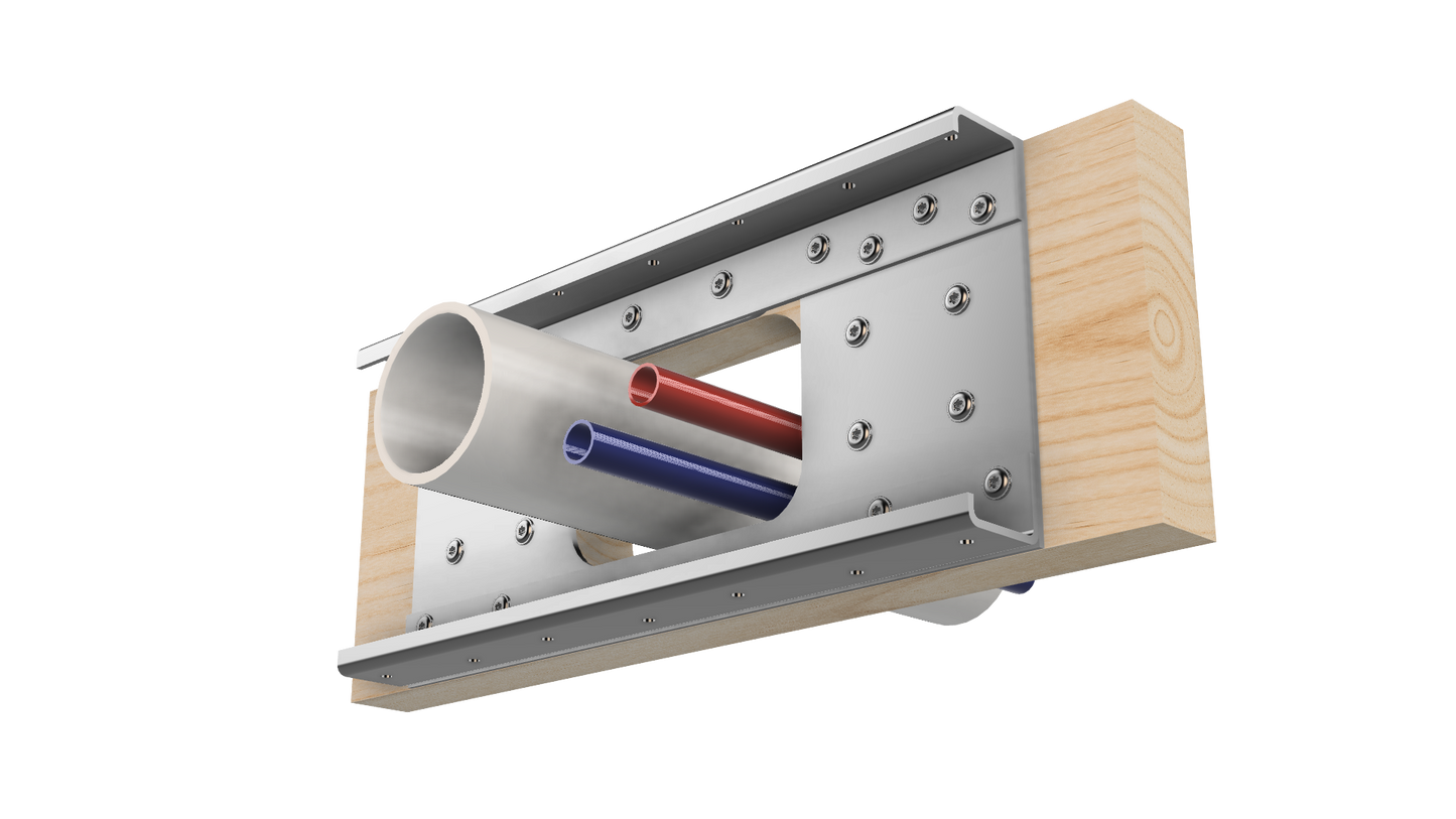Joist Repair Hole Reinforcer - 2x8