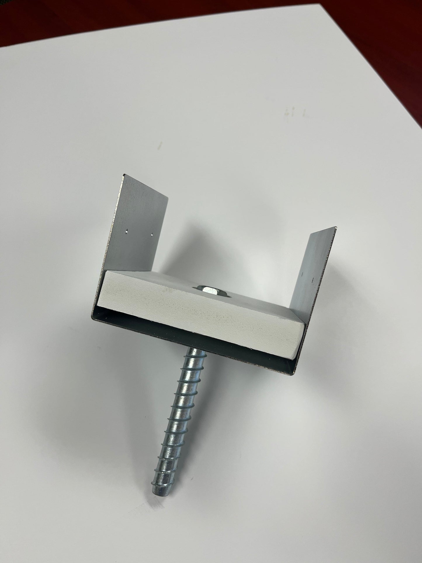 Nominal 6"x6" Concrete Post Base Connector - With Bolt.