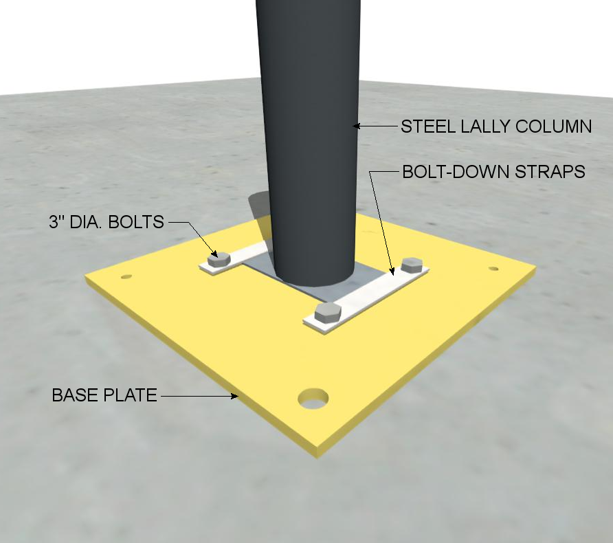 Insta-Footing - 12x12" Plate