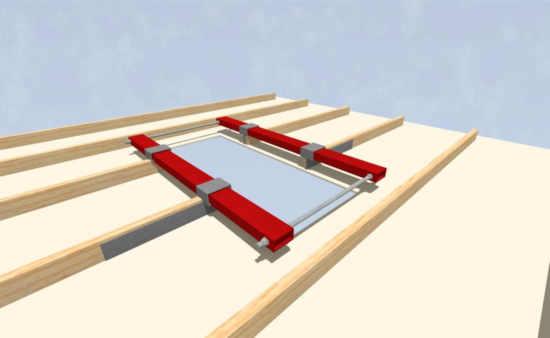 Nolan Attic Access Bulkhead structural steel frame