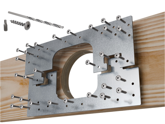 Joist Repair Hole Reinforcer - 2x10
