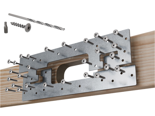 Joist Repair Hole Reinforcer - 2x6