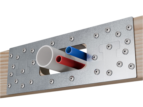 Joist Repair Hole Reinforcer - 2x6