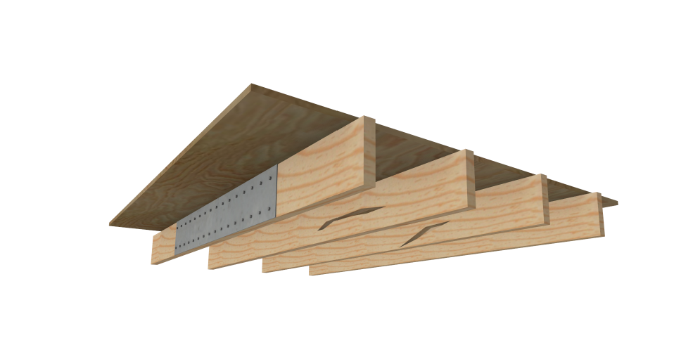 48" Long Full Depth Mending Plate