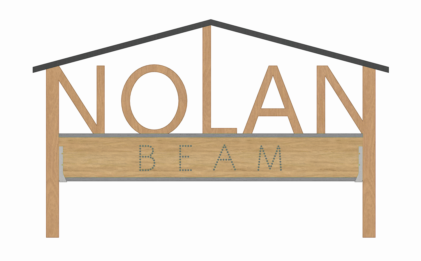 Nolan Beam - 16" Width With Wood Core